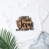 Transform Your Life with Our Jesus Changed My Life Women's Casual T-Shirt - Perfect for Summer!