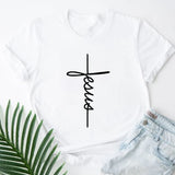 Transform Your Life with Our Jesus Changed My Life Women's Casual T-Shirt - Perfect for Summer!