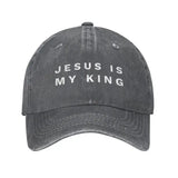 Jesus Is My King Baseball Cap