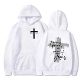 There Is Power in The Name of Jesus Graphic Hoodie