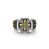 Retro Croix de Guerre Ring