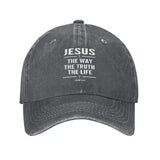 Jesus The Way The Truth The Life Baseball Cap