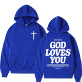 Harajuku Aesthetic Christian Jesus Church Hoodie