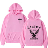 Faith Over Fear Bible Verse Hoodies