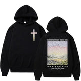 Harajuku Aesthetic Christian Jesus Church Hoodie