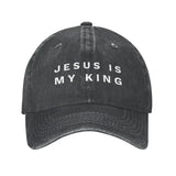 Jesus Is My King Baseball Cap