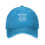 Jesus The Way The Truth The Life Baseball Cap