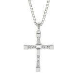 Vintage Gothic Hollow Cross Pendant Necklace