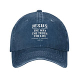 Jesus The Way The Truth The Life Baseball Cap