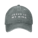 Jesus Is My King Baseball Cap