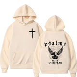 Faith Over Fear Bible Verse Hoodies