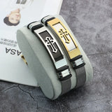 Adjustable Titanium Steel Men's Bracelet